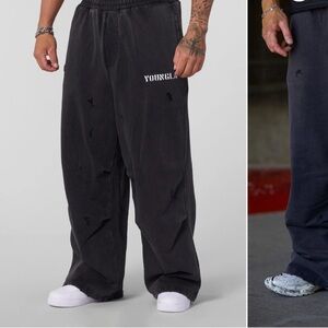 YoungLA Baggy Ass Sweats Black Wash SOLD OUT